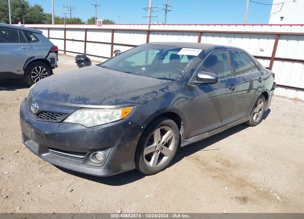 2012 TOYOTA CAMRY SE VIN: 4T1BF1FK5CU156341