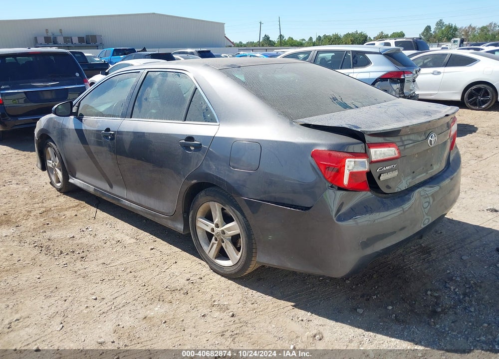 2012 TOYOTA CAMRY SE VIN: 4T1BF1FK5CU156341
