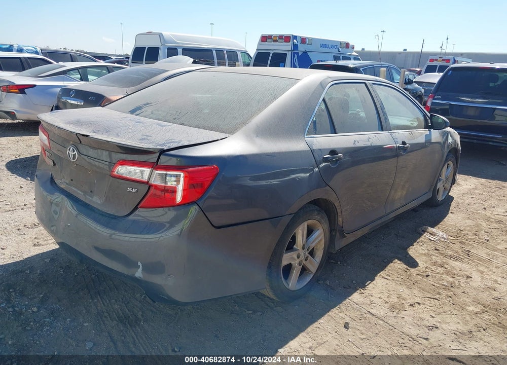 2012 TOYOTA CAMRY SE VIN: 4T1BF1FK5CU156341