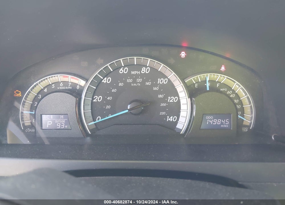 2012 TOYOTA CAMRY SE VIN: 4T1BF1FK5CU156341