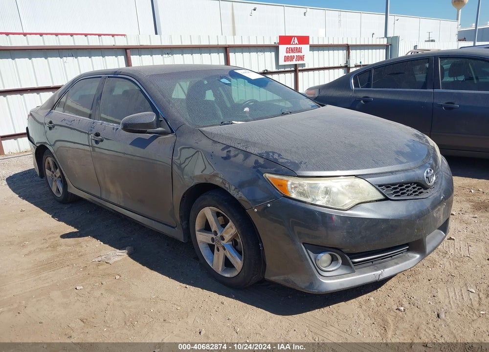 2012 TOYOTA CAMRY SE VIN: 4T1BF1FK5CU156341
