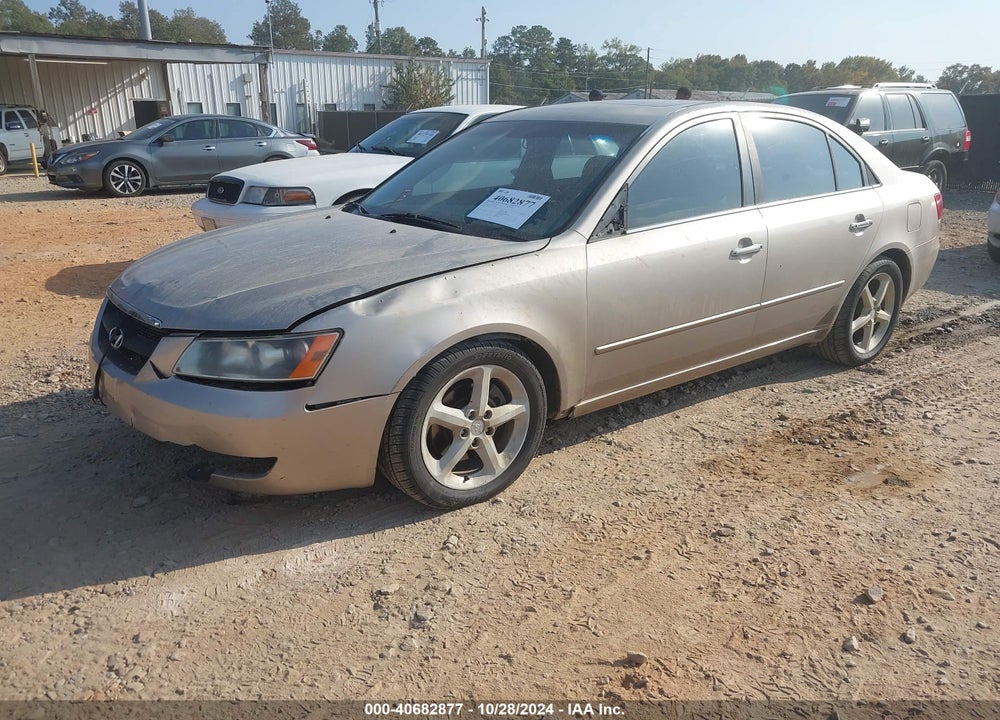 2006 HYUNDAI SONATA GLS V6/LX V6 VIN: 5NPEU46F76H015510