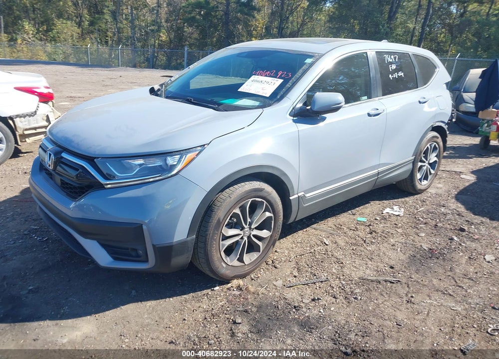 2021 HONDA CR-V 2WD EX-L VIN: 5J6RW1H87MA005275