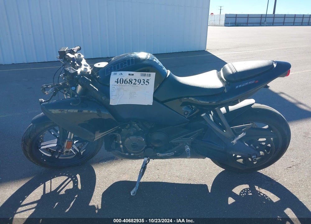 2008 BUELL 1125 R VIN: 4MZHL04D483B03809