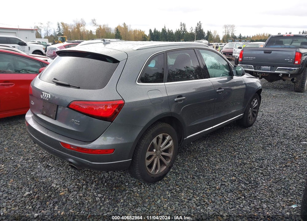 2014 AUDI Q5 2.0T PREMIUM VIN: WA1LFAFP3EA110154