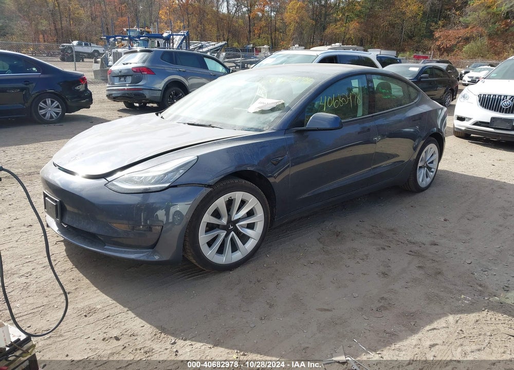 2022 TESLA MODEL 3 VIN: 5YJ3E1EB6NF258630