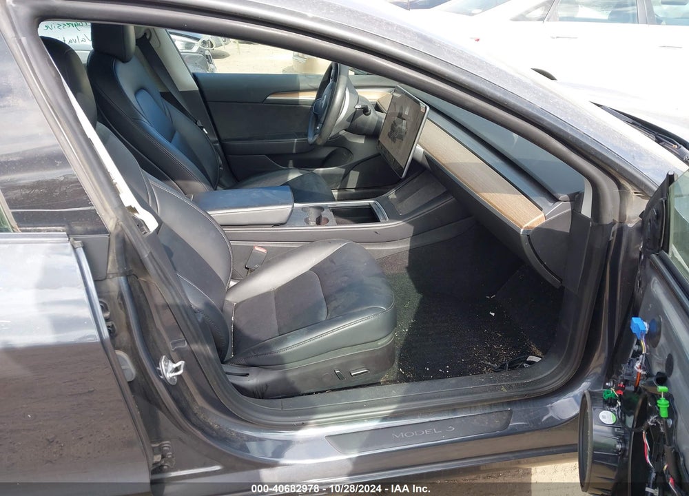 2022 TESLA MODEL 3 VIN: 5YJ3E1EB6NF258630