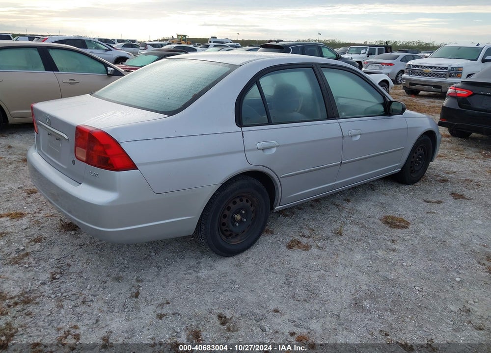 2002 HONDA CIVIC LX VIN: 1HGES16562L053023