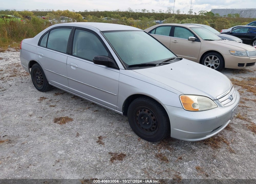 2002 HONDA CIVIC LX VIN: 1HGES16562L053023