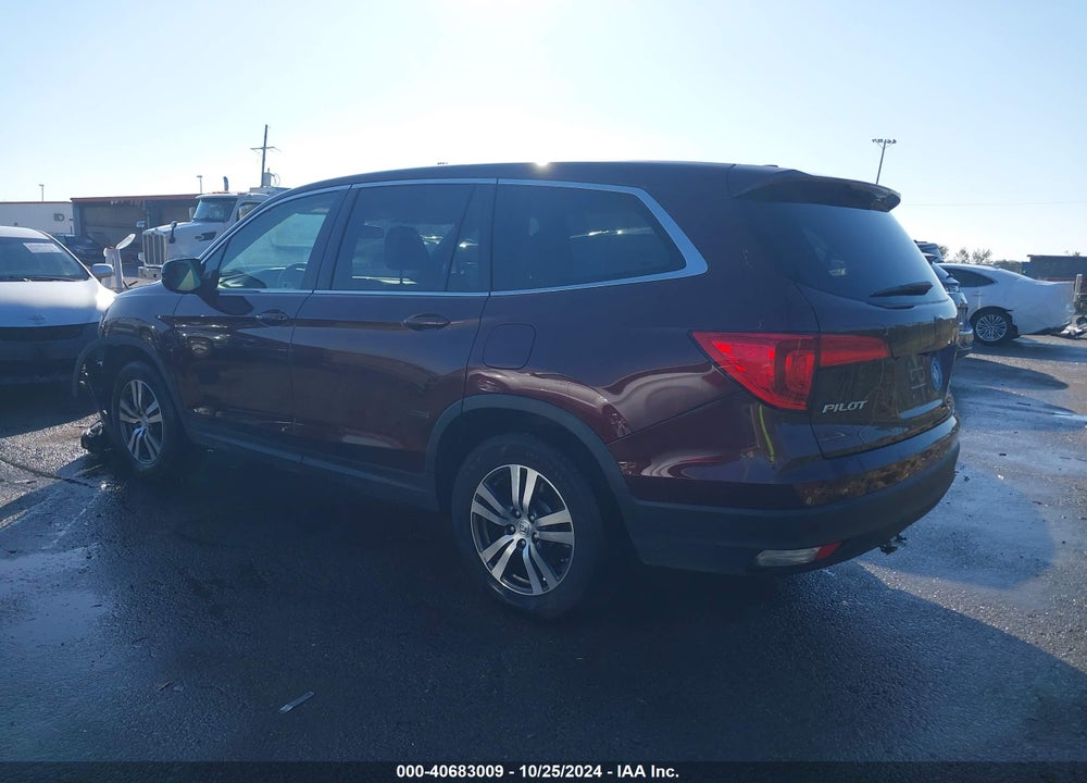 2017 HONDA PILOT EX-L VIN: 5FNYF5H79HB038372