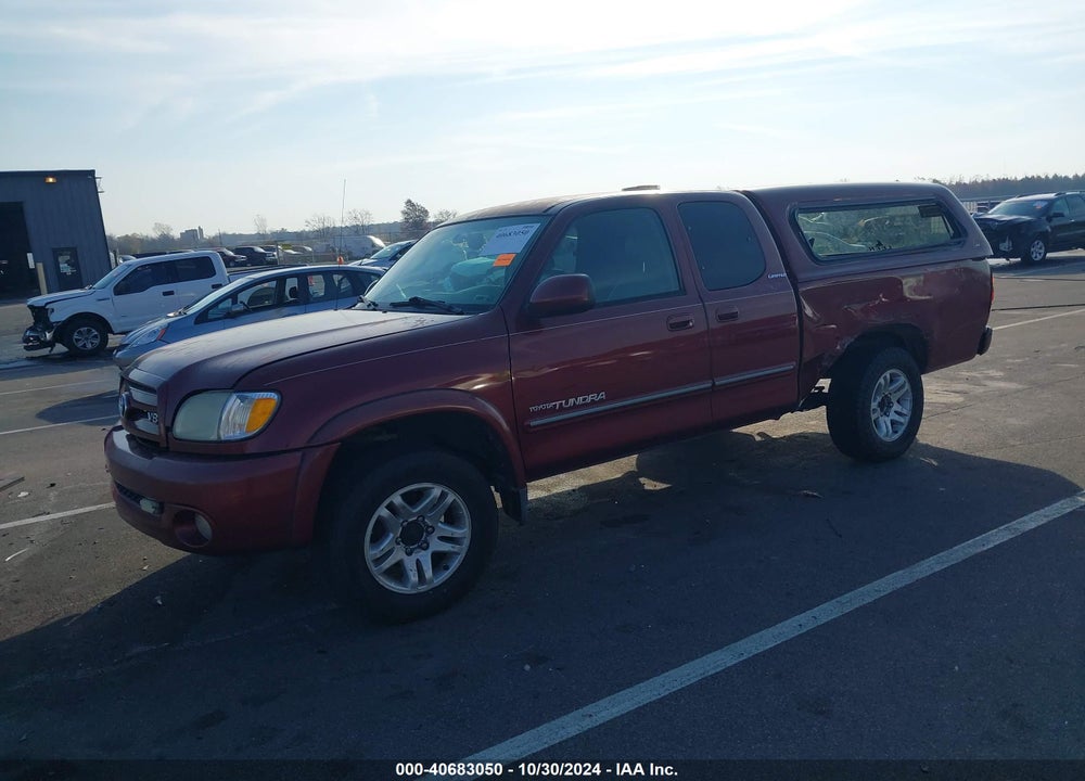 2003 TOYOTA TUNDRA LTD V8 VIN: 5TBBT48123S375239