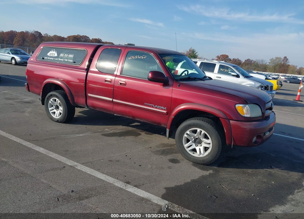 2003 TOYOTA TUNDRA LTD V8 VIN: 5TBBT48123S375239