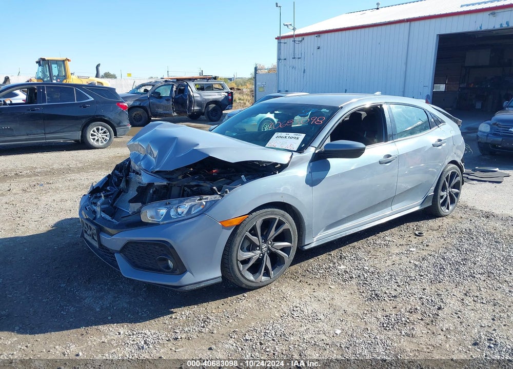 2018 HONDA CIVIC SPORT VIN: SHHFK7H41JU235304