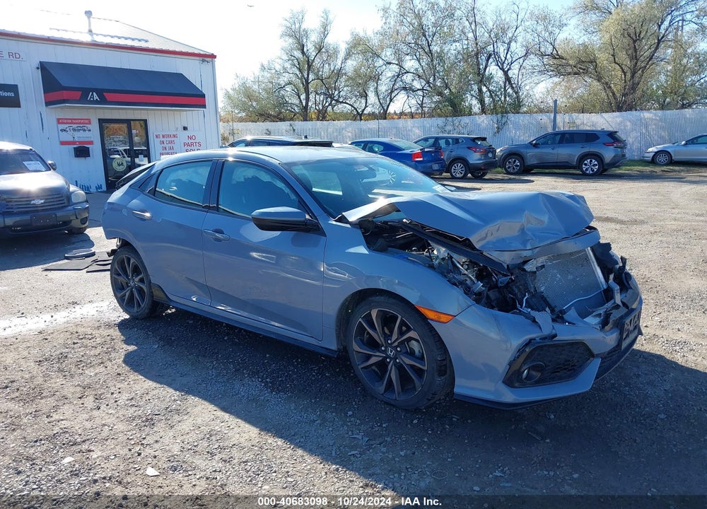 2018 HONDA CIVIC SPORT VIN: SHHFK7H41JU235304