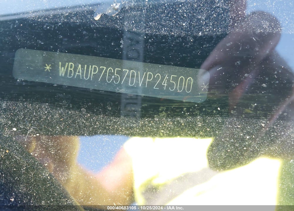 2013 BMW 128I VIN: WBAUP7C57DVP24500