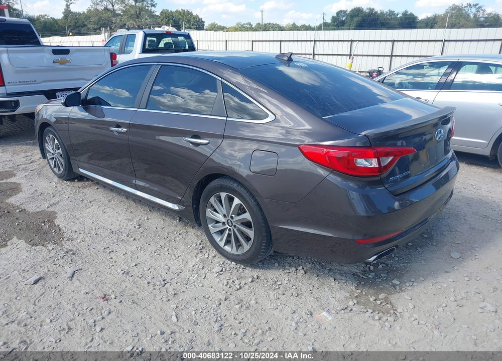 2016 HYUNDAI SONATA SPORT VIN: 5NPE34AF9GH329512