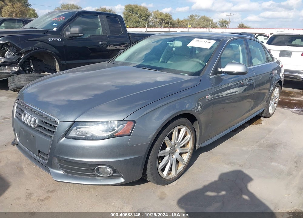 2012 AUDI A4 2.0T PREMIUM VIN: WAUFFAFL4CN011183