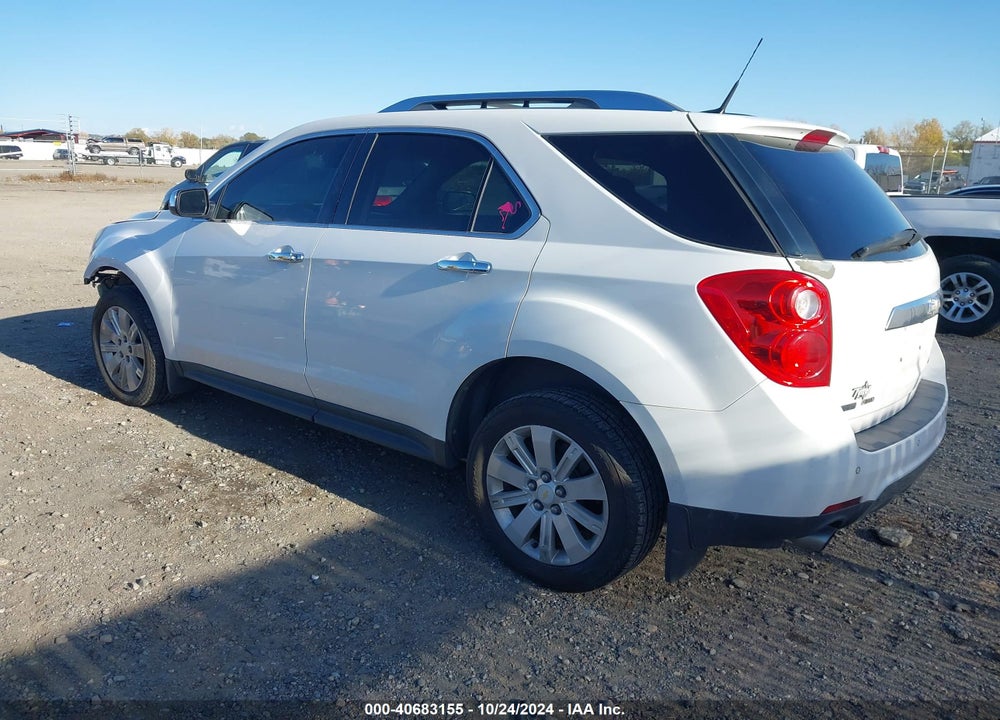 2011 CHEVROLET EQUINOX 2LT VIN: 2CNFLNE54B6321385