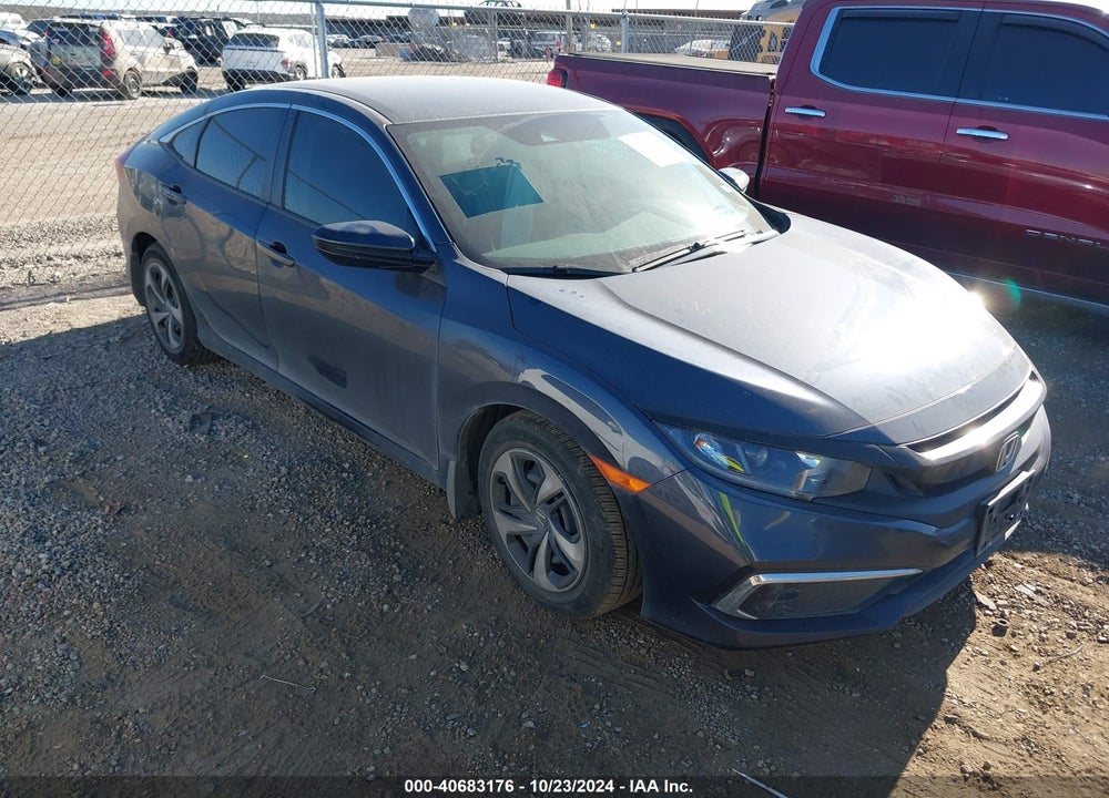 2020 HONDA CIVIC LX VIN: 2HGFC2F6XLH593781