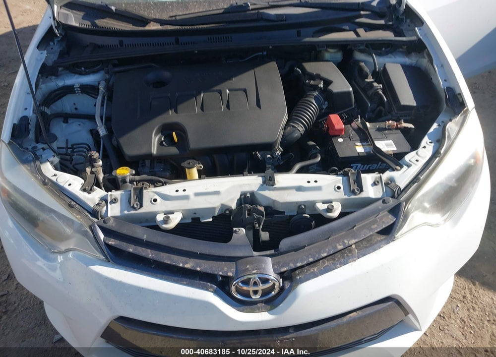 2015 TOYOTA COROLLA LE VIN: 5YFBURHE1FP356862