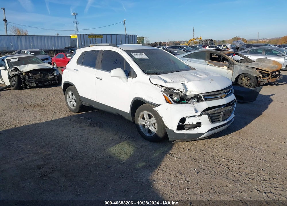 2019 CHEVROLET TRAX LT VIN: 3GNCJLSB7KL389694