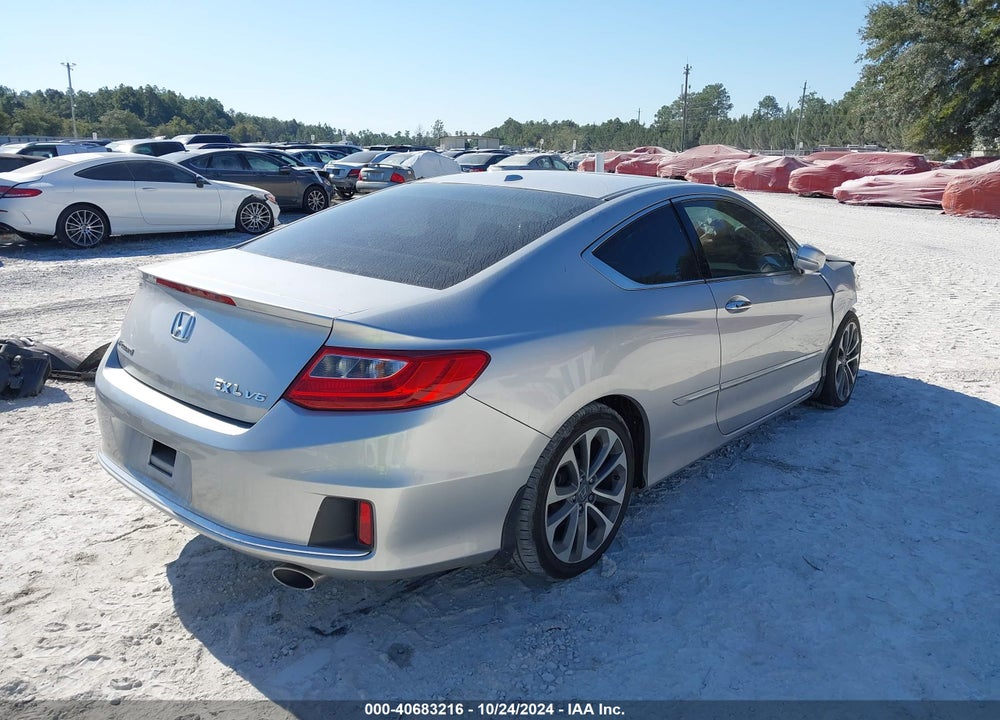 2014 HONDA ACCORD EX-L V-6 VIN: 1HGCT2B84EA005563