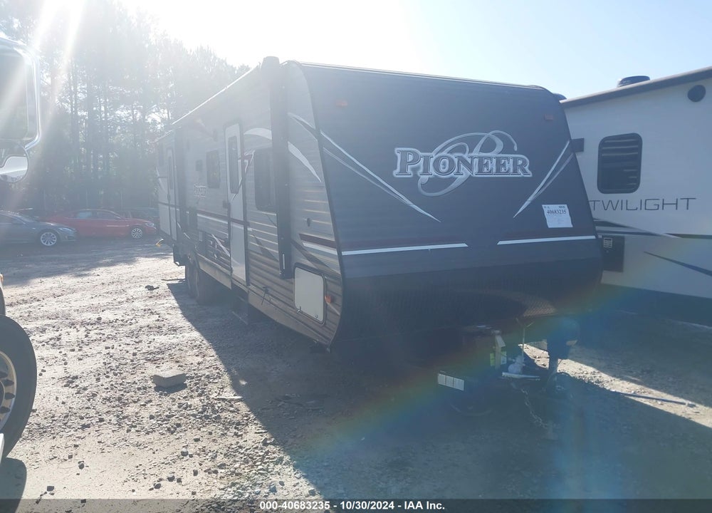 2018 HEARTLAND TRAVEL TRAILER VIN: 5SFPB3724JE366501