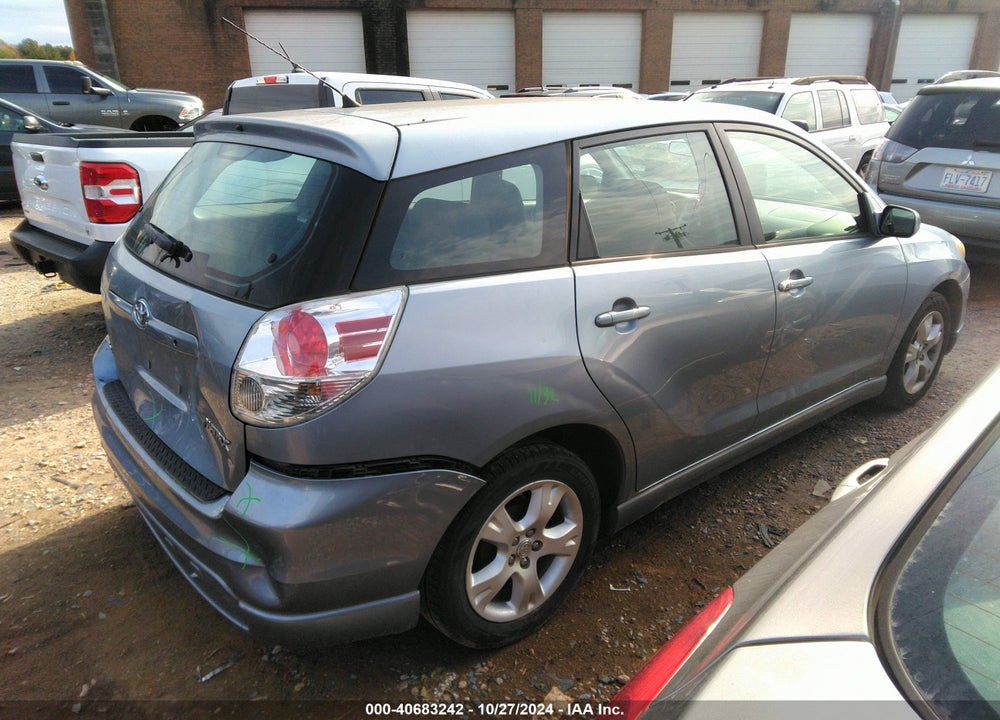 2008 TOYOTA MATRIX/XR VIN: 2T1KR30EX8C712626