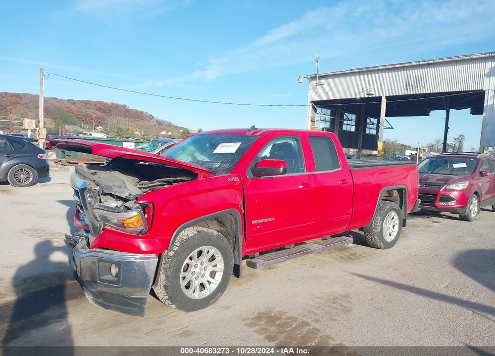 2014 GMC SIERRA 1500 SLE VIN: 1GTV2UEH6EZ239867