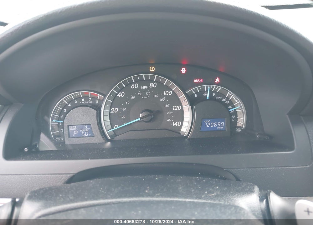 2012 TOYOTA CAMRY SE V6 VIN: 4T1BK1FK0CU003491