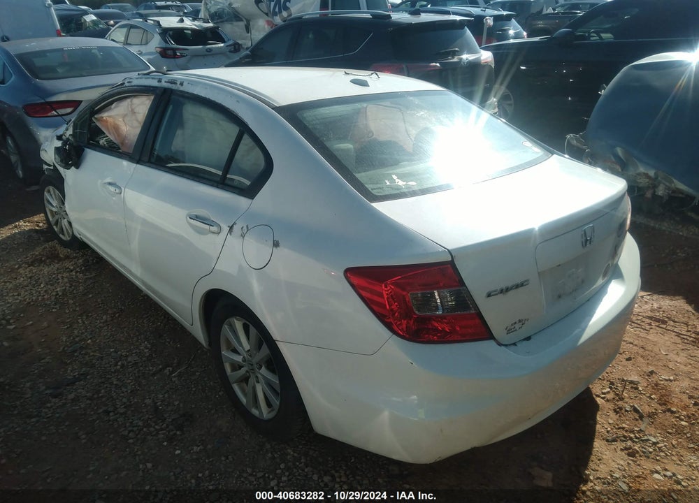 2012 HONDA CIVIC EX VIN: 2HGFB2F86CH308353