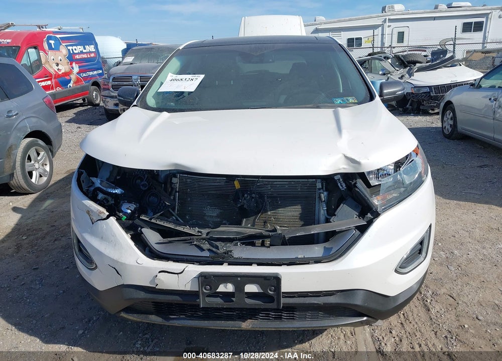 2018 FORD EDGE SEL VIN: 2FMPK4J99JBC42911