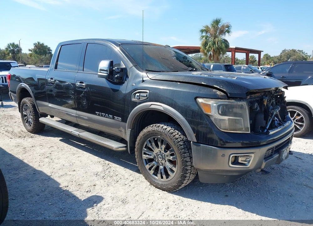 2017 NISSAN TITAN XD PLATINUM RESERVE DIESEL VIN: 1N6BA1F45HN518364