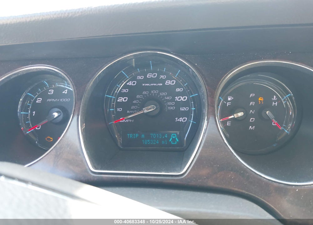 2011 FORD TAURUS VIN: 1FAHP2FW5BG128367