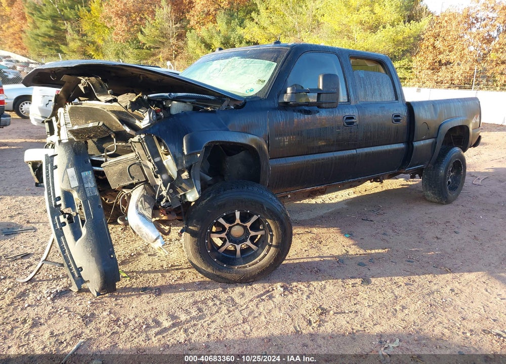 2004 GMC SIERRA 2500HD SLE VIN: 1GTHK23174F164362
