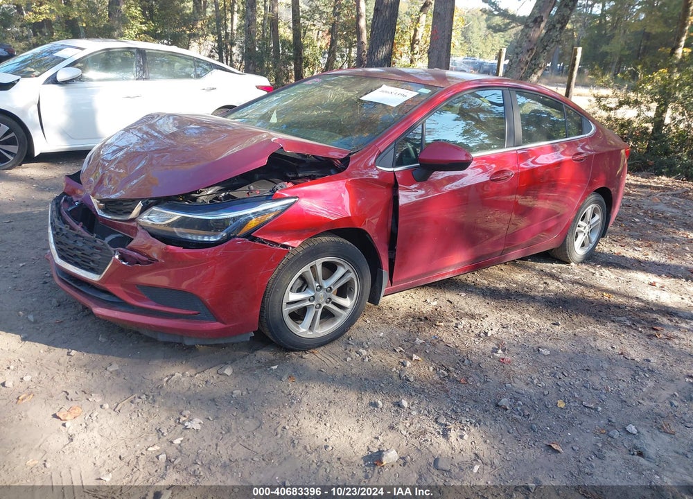 2018 CHEVROLET CRUZE LT AUTO VIN: 1G1BE5SM4J7245702