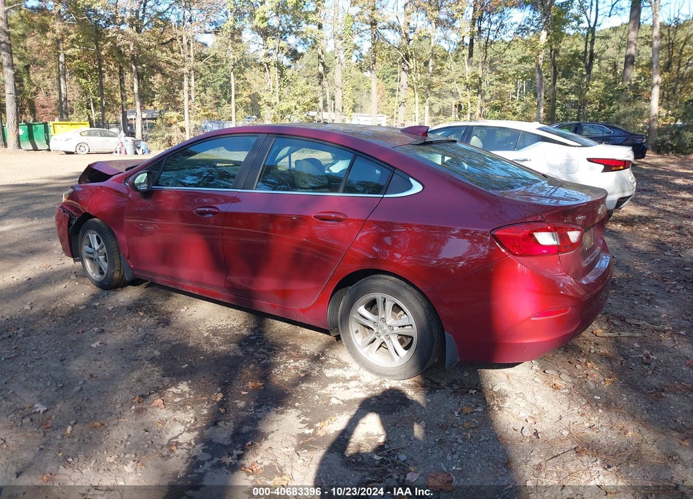 2018 CHEVROLET CRUZE LT AUTO VIN: 1G1BE5SM4J7245702