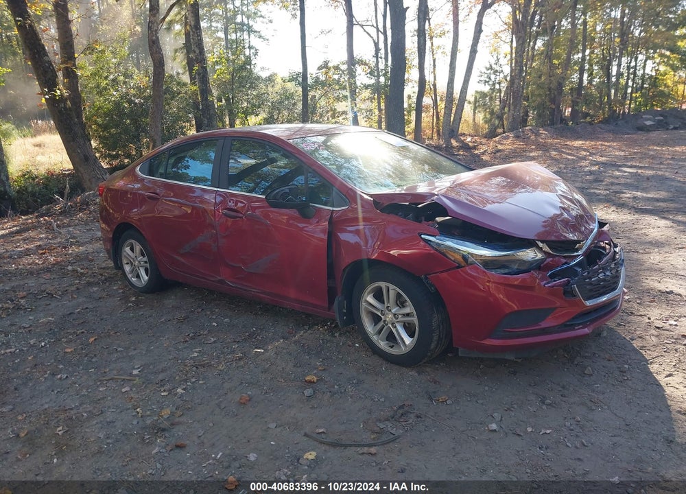 2018 CHEVROLET CRUZE LT AUTO VIN: 1G1BE5SM4J7245702