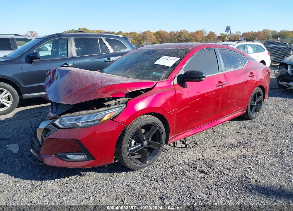 2022 NISSAN SENTRA SR XTRONIC CVT VIN: 3N1AB8DV1NY293099