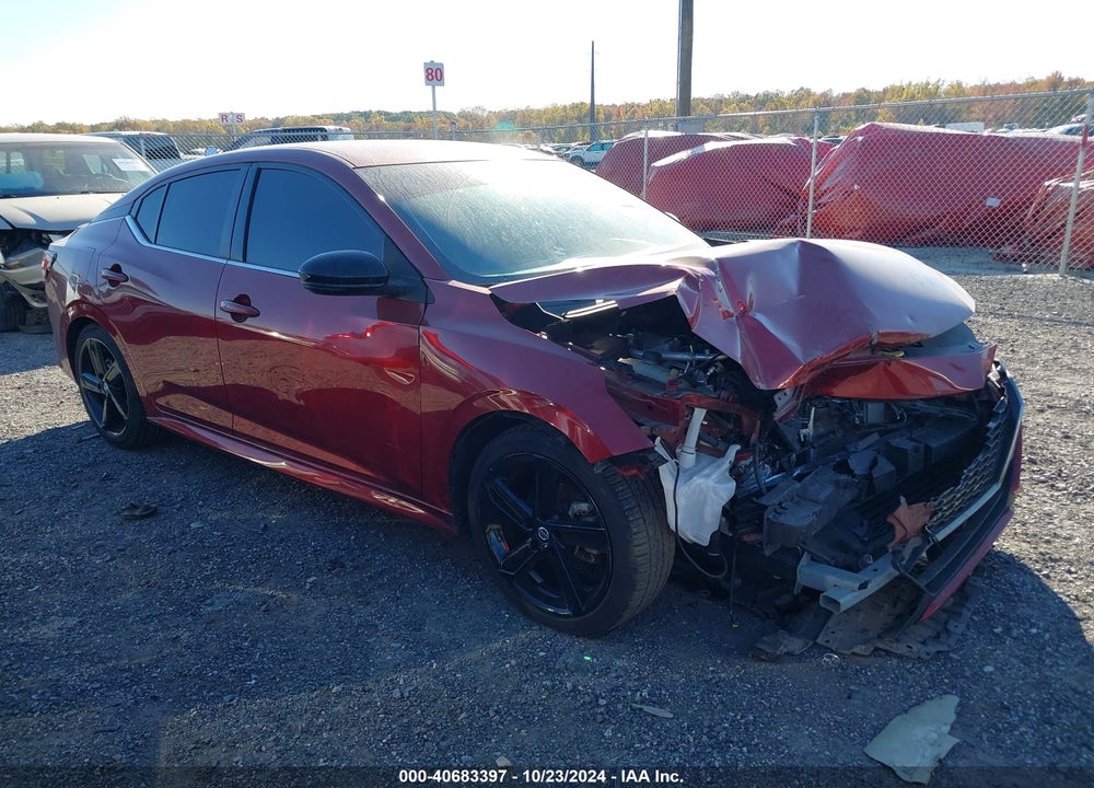 2022 NISSAN SENTRA SR XTRONIC CVT VIN: 3N1AB8DV1NY293099