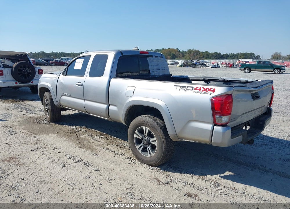 2016 TOYOTA TACOMA TRD SPORT VIN: 5TFSZ5AN4GX043344