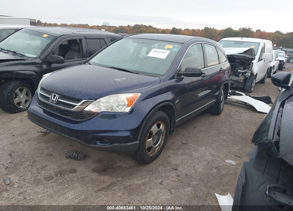2010 HONDA CR-V LX VIN: 5J6RE4H32AL074030