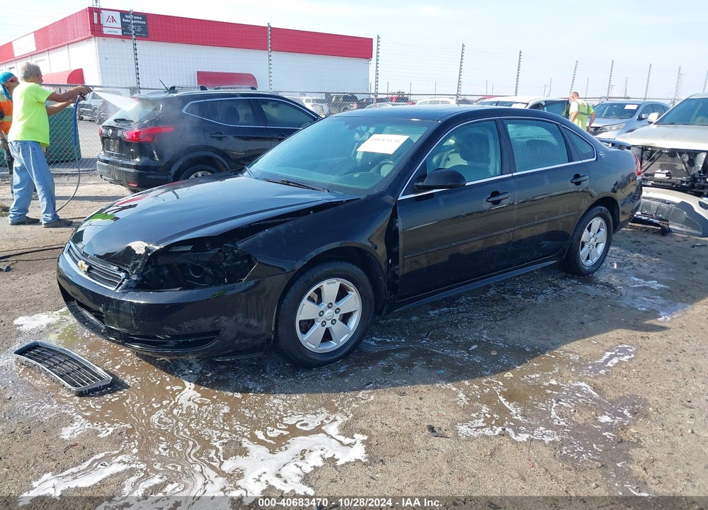 2009 CHEVROLET IMPALA LT VIN: 2G1WT57K291119684