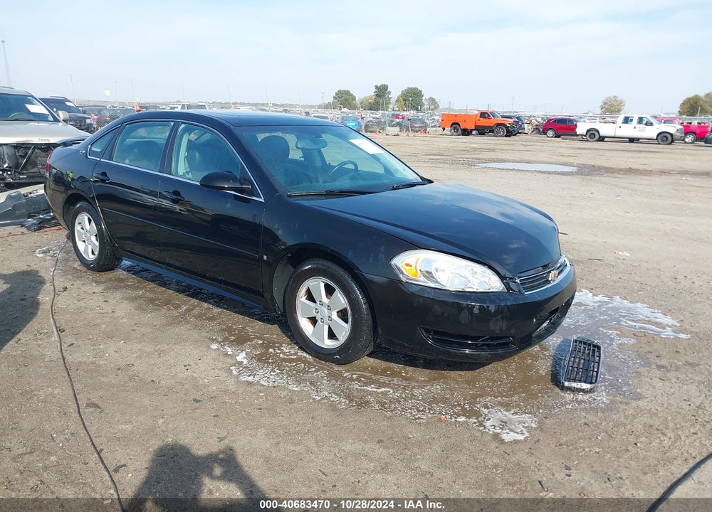 2009 CHEVROLET IMPALA LT VIN: 2G1WT57K291119684