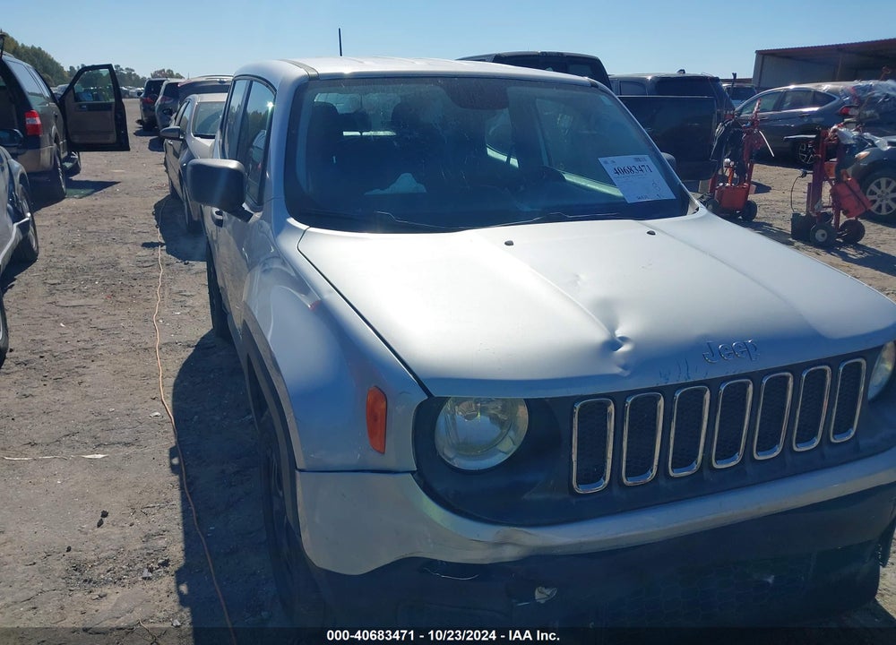 2015 JEEP RENEGADE SPORT VIN: ZACCJBATXFPB43085