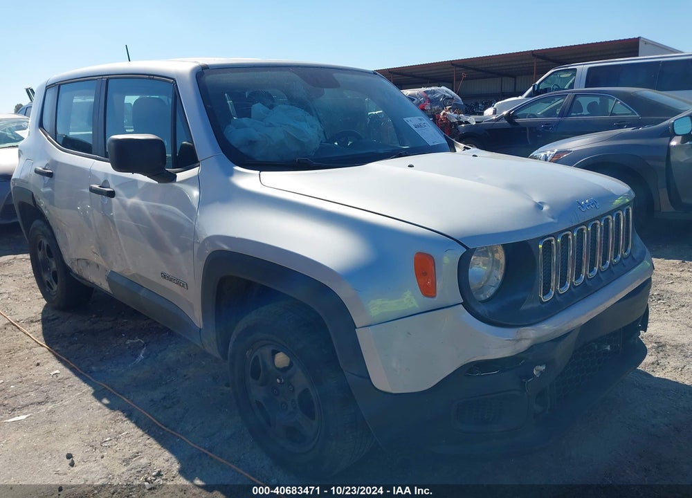 2015 JEEP RENEGADE SPORT VIN: ZACCJBATXFPB43085
