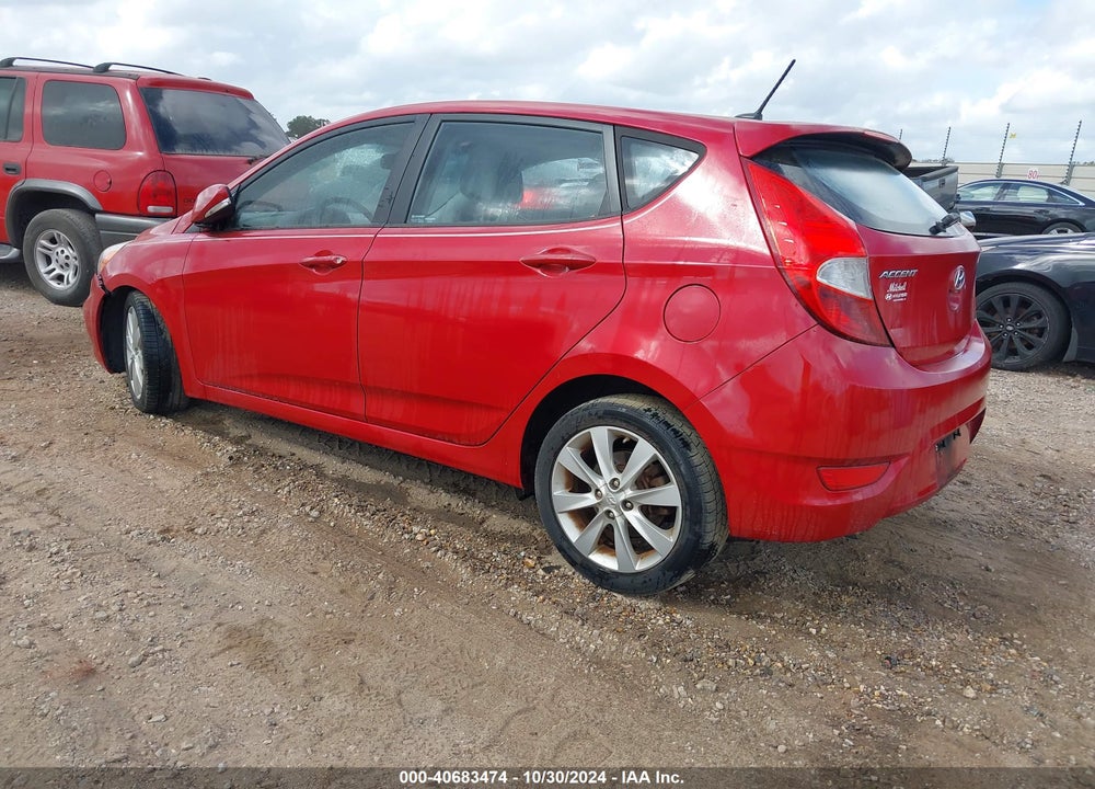 2014 HYUNDAI ACCENT SE VIN: KMHCU5AE1EU145701
