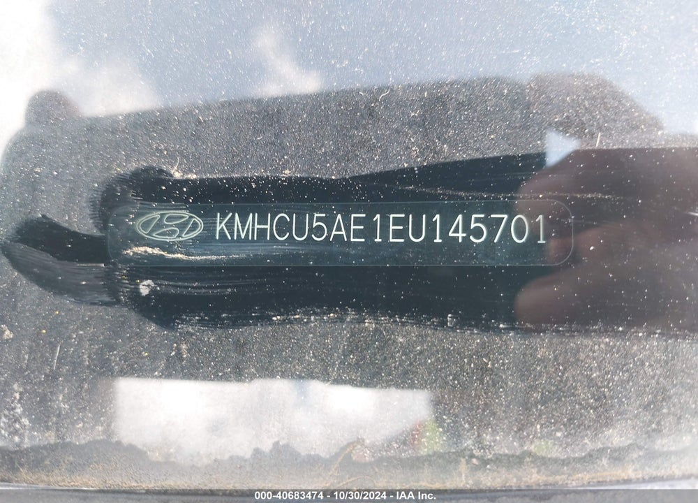 2014 HYUNDAI ACCENT SE VIN: KMHCU5AE1EU145701