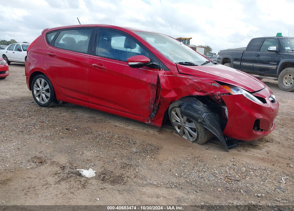 2014 HYUNDAI ACCENT SE VIN: KMHCU5AE1EU145701