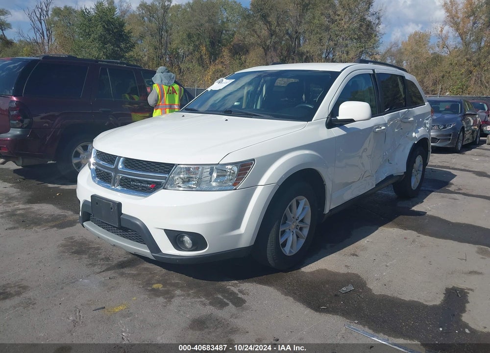 2016 DODGE JOURNEY SXT VIN: 3C4PDCBG9GT137644